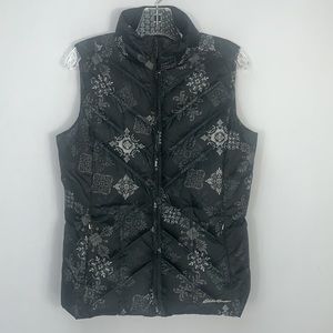 Eddie Bauer Premium Goosedown Vest Winter Jacket Medium Size